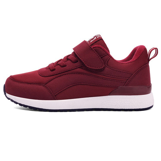 Damen Sportliche Sneakers mit praktischem Klettverschluss und gepolstertem Innenfutter EB