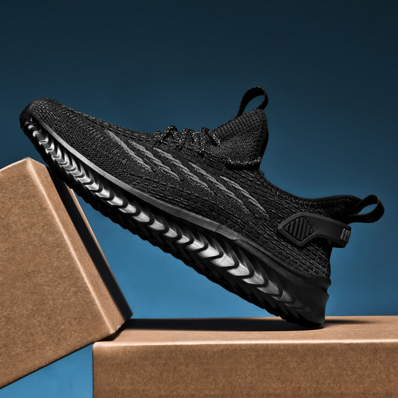 Damen Atmungsaktive Freizeit-Sneaker mit elastischer Sohle und innovativem Design EB