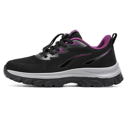 Damen Sportliche Laufschuhe mit flexiblem und atmungsaktivem Mesh-Obermaterial EB