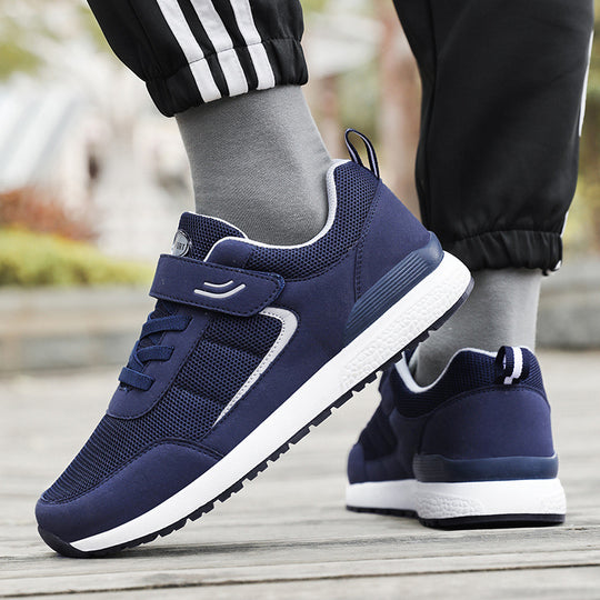Damen Sportliche Sneaker mit verstellbarem Klettverschluss und atmungsaktiver Netzoberfläche EB