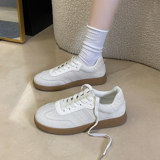 Damen modische Sneaker mit weichem Wildleder EB