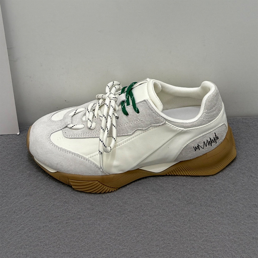 Damen modische Sneakers mit atmungsaktiver Mesh-Oberfläche und trendigem Design EB