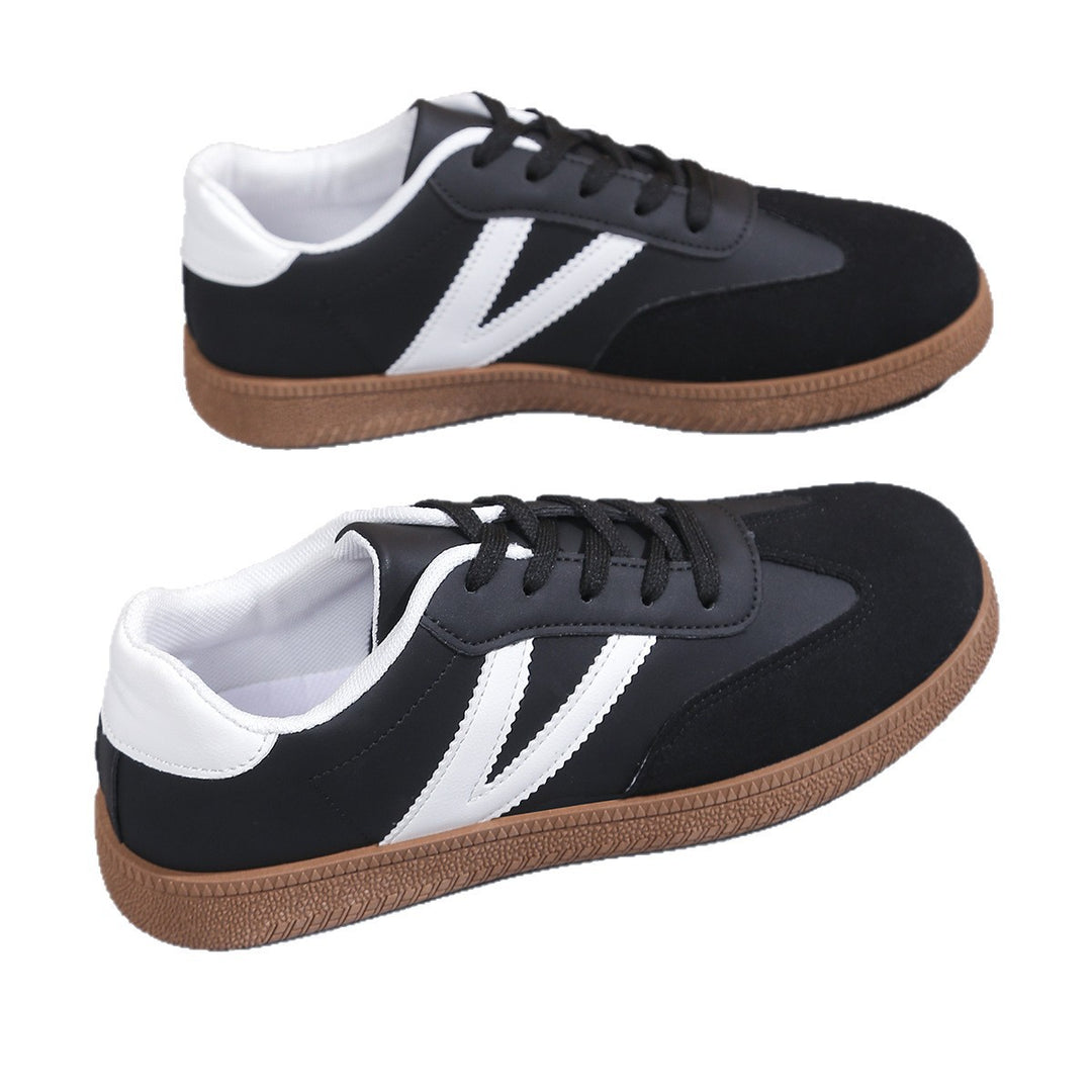 Damen Sportliche Sneakers mit trendiger Gummisohle und atmungsaktivem Obermaterial EB