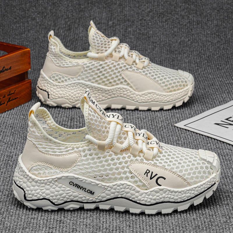 Damen Sportliche Netzsneaker mit rutschfester Sohle und atmungsaktivem Obermaterial EB