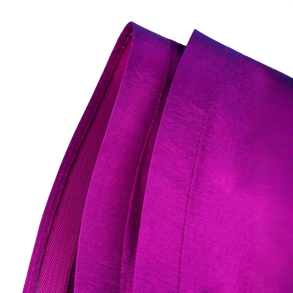 Damen Figurbetontes Kleid mit voluminösen Puffärmeln und elegantem Schnitt EB