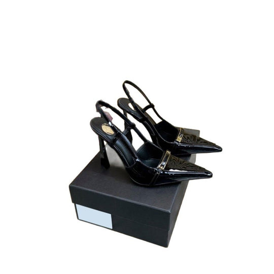 Damen slingback High Heel Schuhe mit elegantem Design und funktionalem Riemen EB