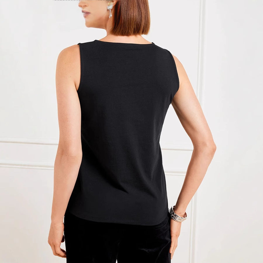 Damen Funktionsbluse mit Pailletten EB