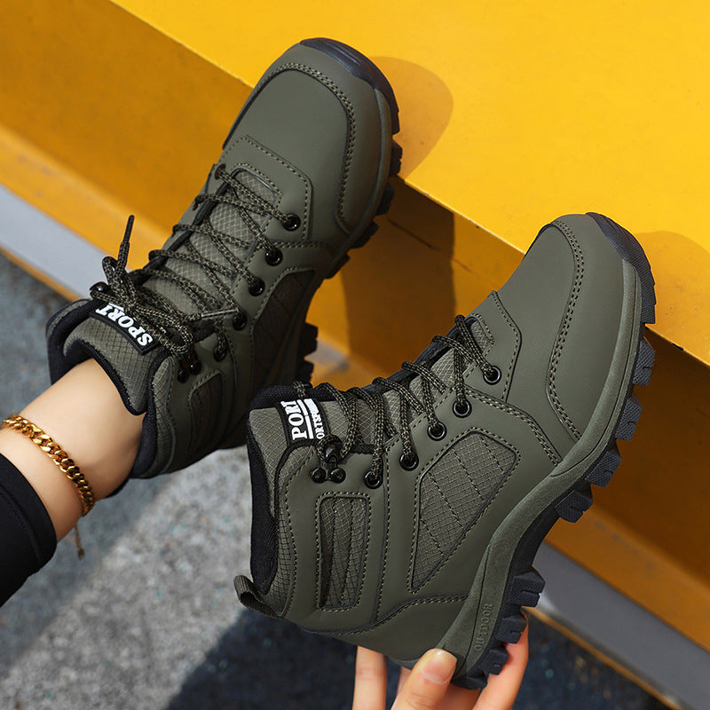 Damen wasserdichte Wanderschuhe mit rutschfester Sohle und atmungsaktivem Obermaterial EB