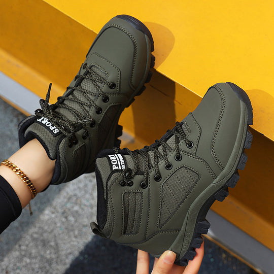 Damen wasserdichte Wanderschuhe mit rutschfester Sohle und atmungsaktivem Obermaterial EB