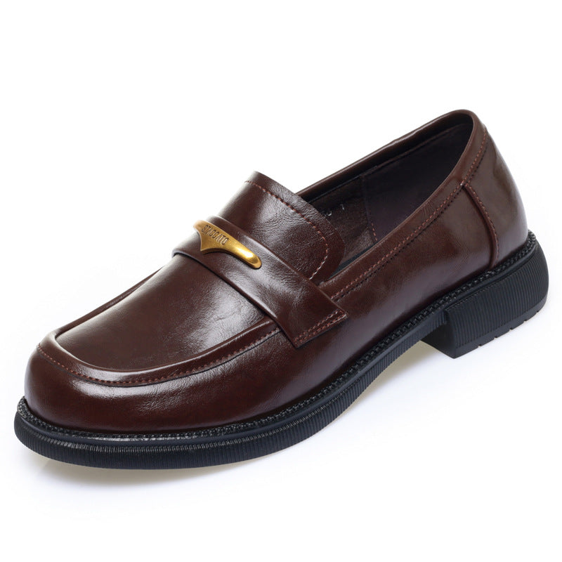 Damen Mokassins mit modischem Kettendetail und komfortabler Sohle EB
