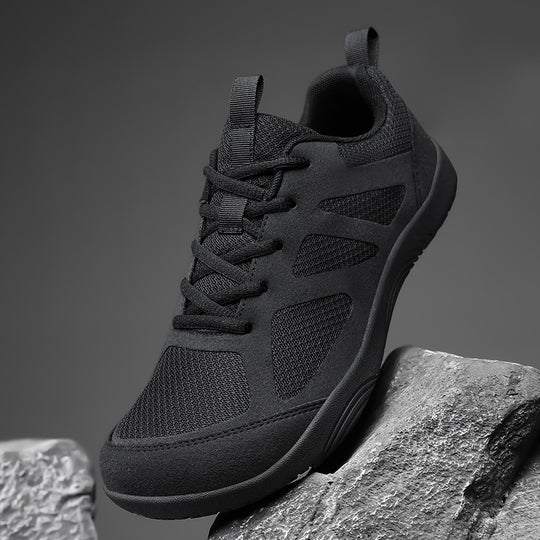 Damen Sportliche Hiking Sneakers mit atmungsaktiver Mesh-Oberfläche und flexiblem Sohlenprofil EB