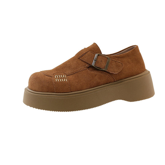 Damen bequeme Clogs mit modischer Schnalle EB