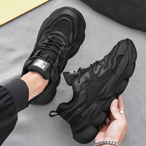 Damen Sportliche Sneakers mit flexiblem Sohlenprofil und atmungsaktiver Oberflächenstruktur EB