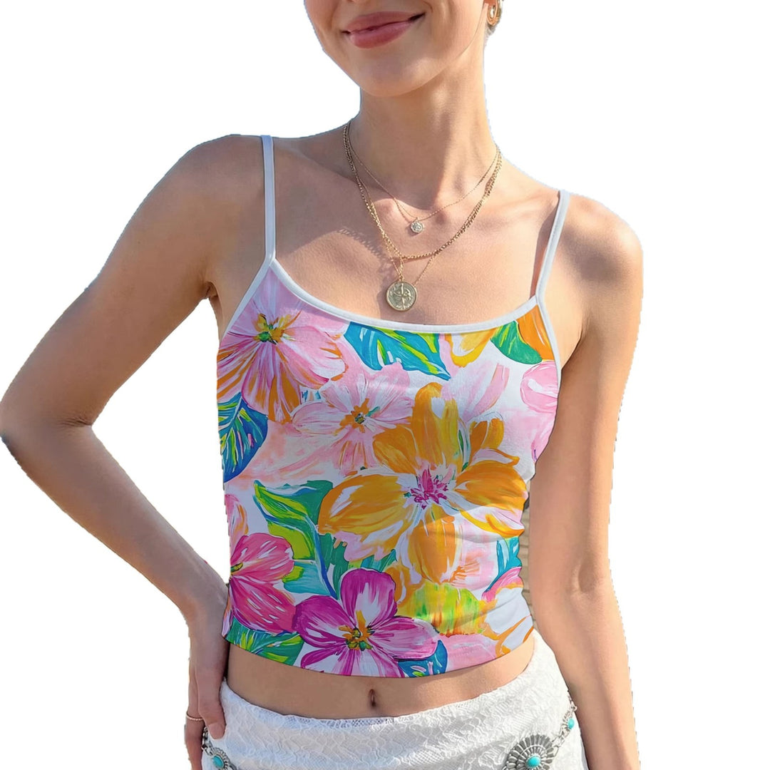 Damen Blusenshirt mit Blumenmuster EB