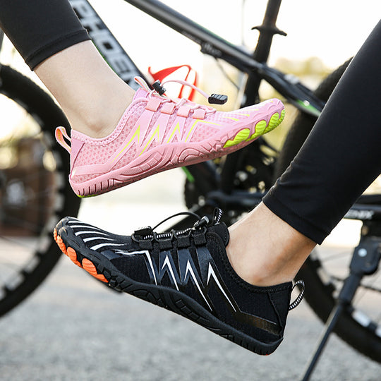 Damen Multifunktionale Aqua-Sportschuhe mit rutschfester Sohle und atmungsaktiver Mesh-Oberfläche EB
