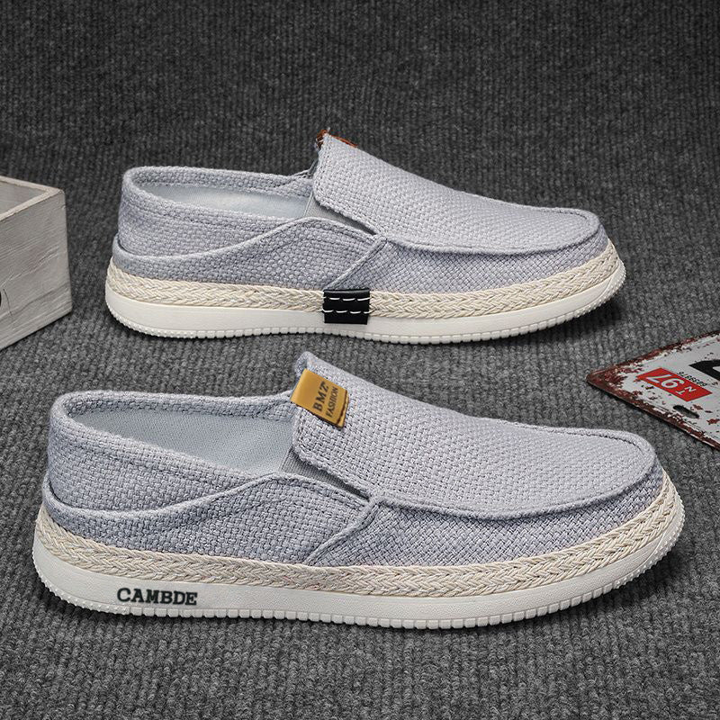 Damen Bequeme Slip-On Schuhe mit atmungsaktiver Struktur EB