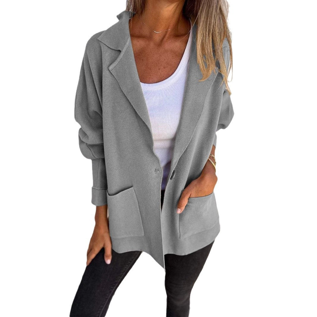 Damen modische Oversized Blazer EB
