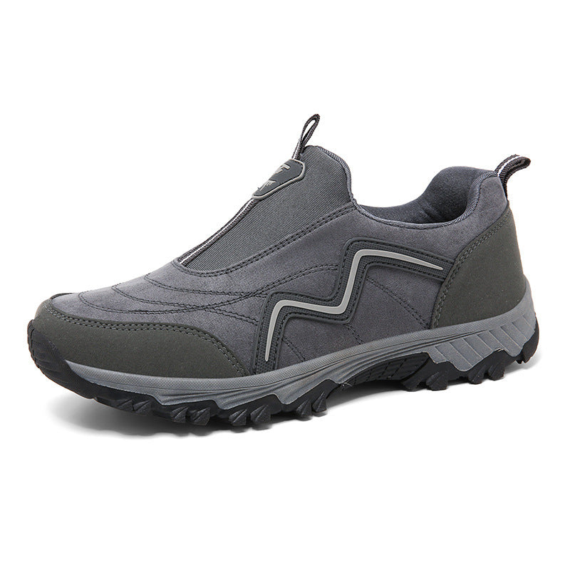 Damen Bequeme Slip-On Freizeitschuhe mit rutschfester Sohle EB