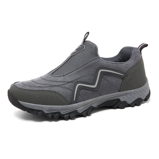 Damen Bequeme Slip-On Freizeitschuhe mit rutschfester Sohle EB