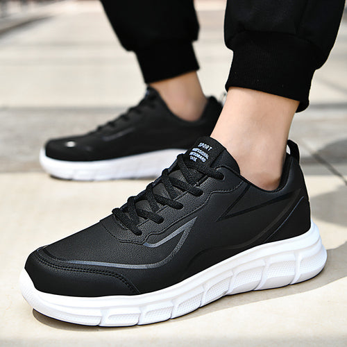 Herren nan moderner City-Comfort Sneaker mit segmentierter Dämpfungssohle, ergonomischer Memory-Innensohle und gepolstertem Fersenkragen EB