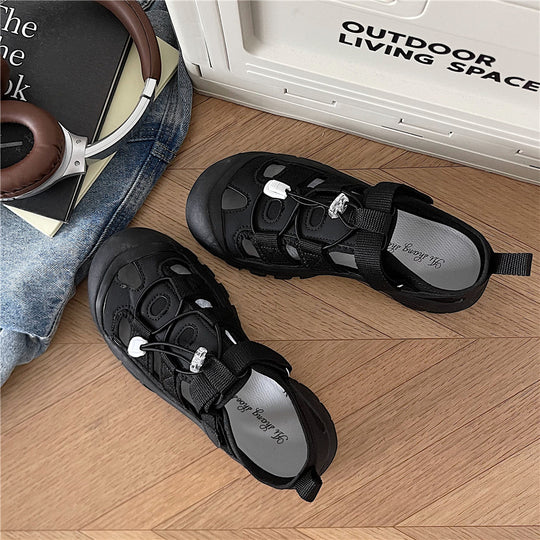 Damen Outdoor-Sandalen mit verstellbarem Riemendesign und rutschfester Sohle EB