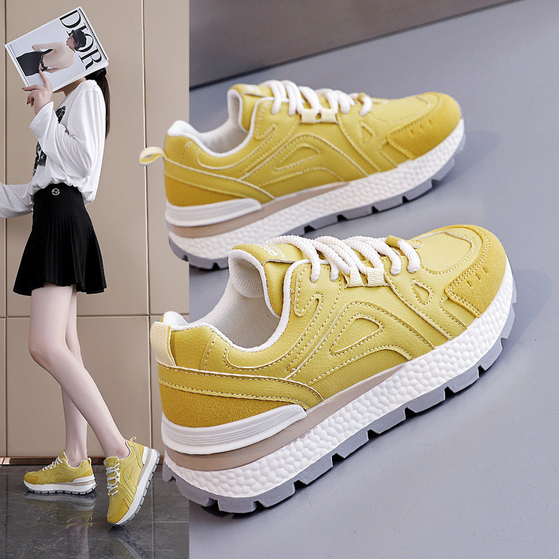 Damen Sportliche Sneakers mit dämpfendem Profil und atmungsaktivem Obermaterial EB