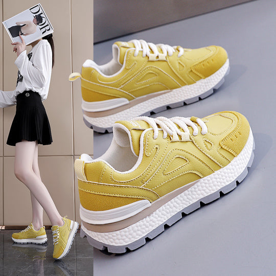 Damen Sportliche Sneakers mit dämpfendem Profil und atmungsaktivem Obermaterial EB