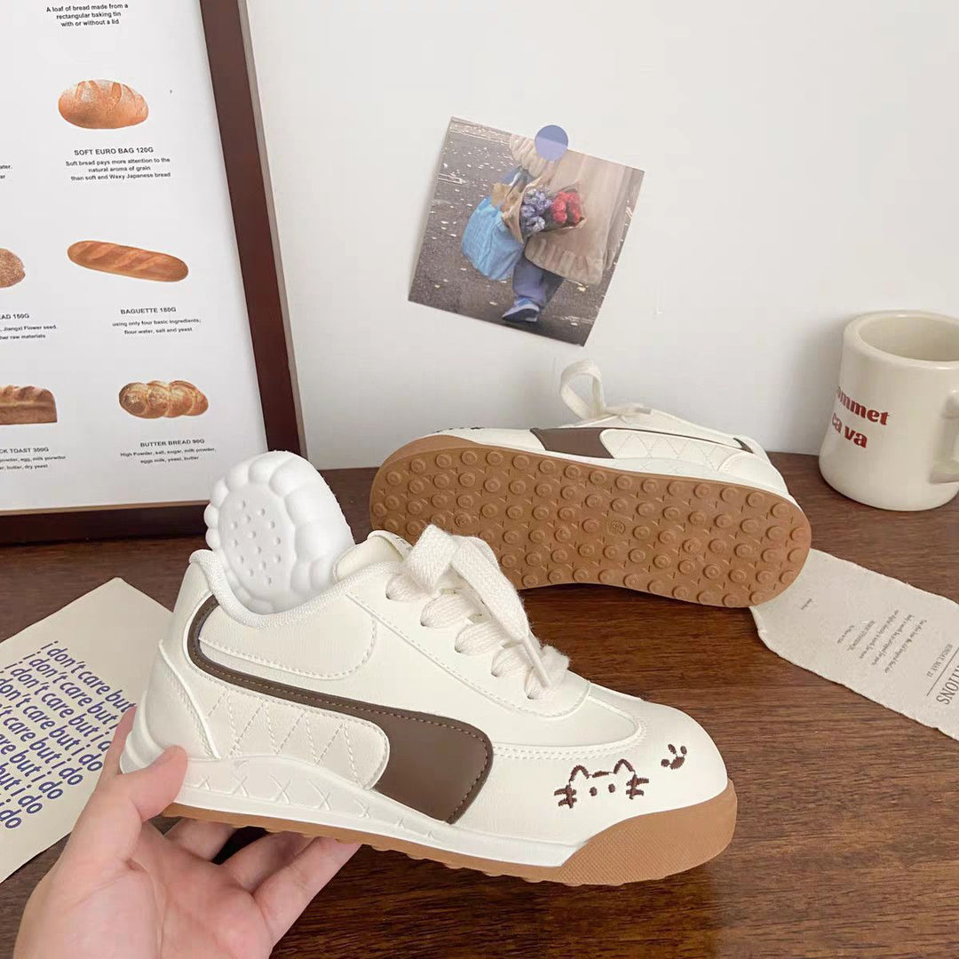 Damen Komfortable Freizeit-Sneaker mit verspielten Tiermotiven EB