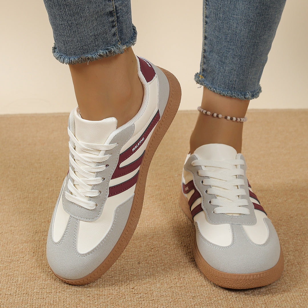 Damen Freizeitsneaker mit flexibler Laufsohle und atmungsaktivem Obermaterial EB
