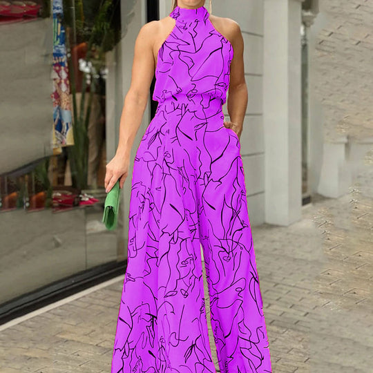 DamenEleganter Jumpsuit mit raffinierten Details EB