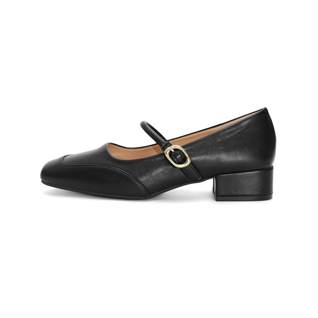 Damen Ballerinas mit elegantem Schnallenverschluss und bequemer Innensohle EB