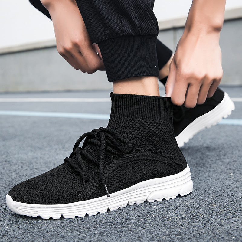 Damen Hochwertige und atmungsaktive Sneaker mit elastischem Schaft EB