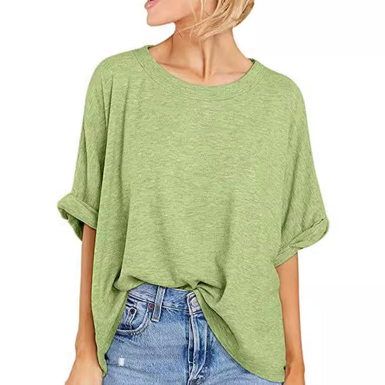 Damen lässiges Oversized T-Shirt EB