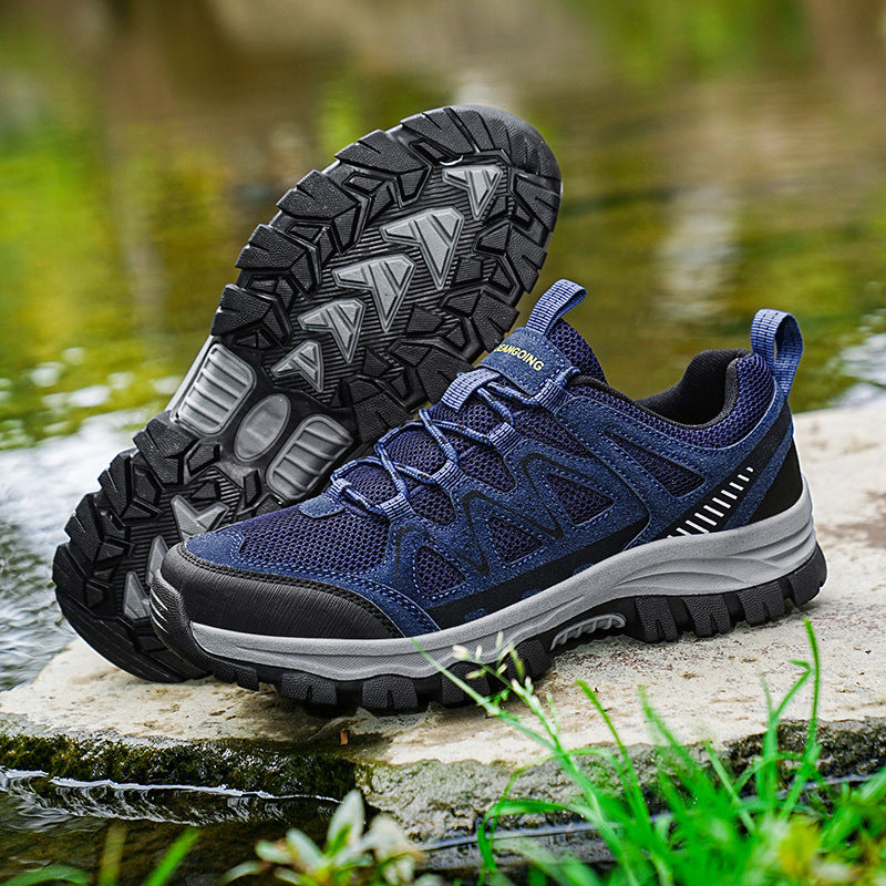 Damen Robust verarbeitete Outdoor-Schuhe mit rutschfester Sohle und atmungsaktivem Obermaterial EB