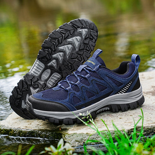 Damen Robust verarbeitete Outdoor-Schuhe mit rutschfester Sohle und atmungsaktivem Obermaterial EB