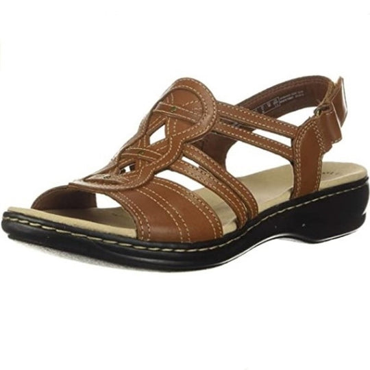 Damen Komfortable Sandalen mit flexiblem Korkbett EB