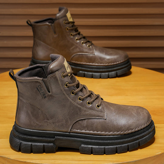 Herren Höhenverstellbare Stiefel mit rutschfester Sohle und warmem Innenfutter EB