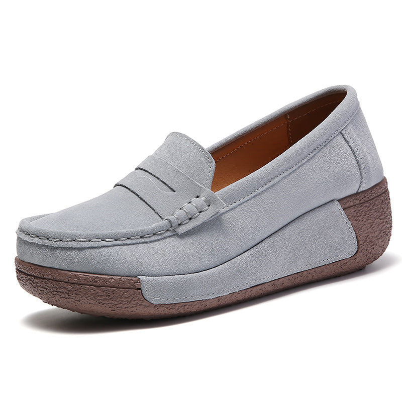Damen Komfortable Slip-On Sneakers mit anpassungsfähiger Sohle EB