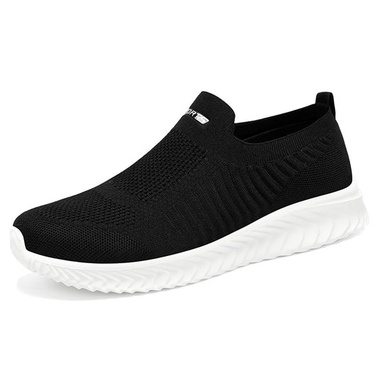 Damen Slip-On Sneakers mit atmungsaktivem Strickobermaterial von EB