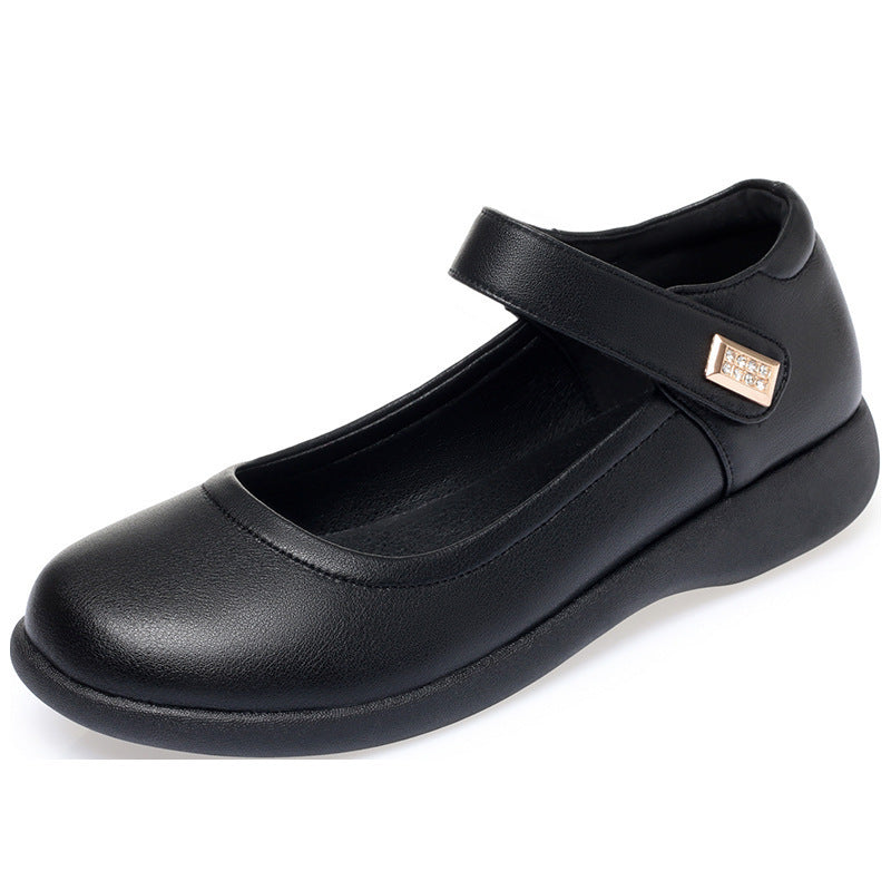 Damen Mary Jane Schuhe mit rutschfester Sohle und elegantem Riemen EB