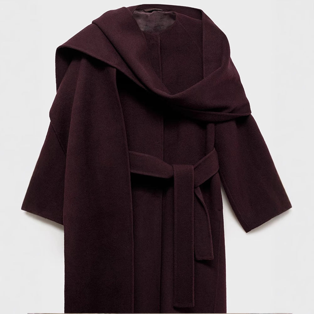 Damen elegante und vielseitige Poncho-Jacke EB