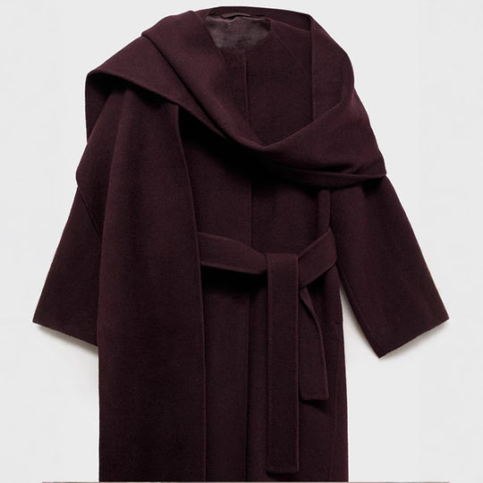 Damen elegante und vielseitige Poncho-Jacke EB