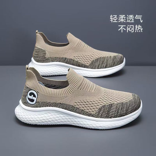 Damen Sportliche Slip-On Sneakers EB