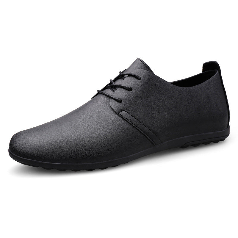 Damen Elegante Schnürschuhe aus hochwertigem Leder mit rutschfester Sohle EB