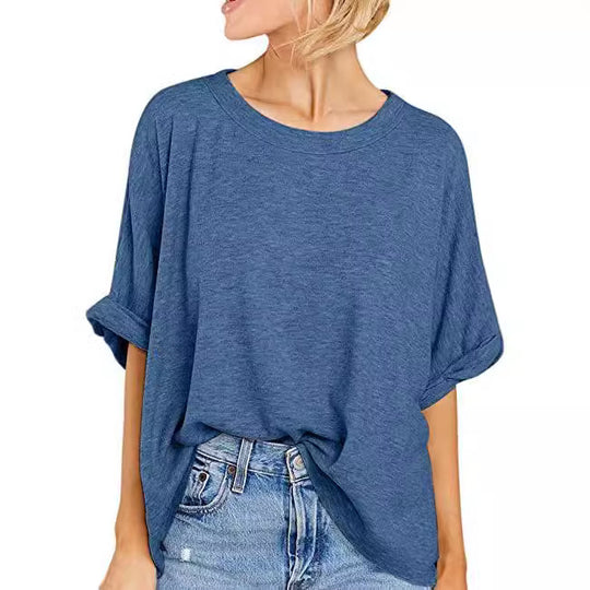Damen lässiges Oversized T-Shirt EB