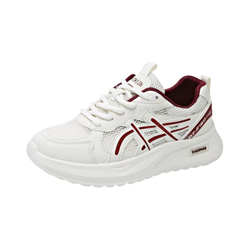 Damen Bequeme Mesh-Laufschuhe mit dämpfender Sohle und sportlichem Design EB