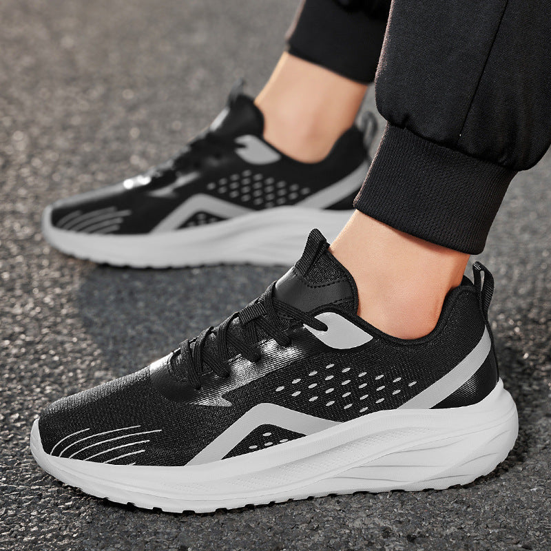 Damen Laufschuhe mit atmungsaktiver Mesh-Oberfläche und dämpfender Sohle EB