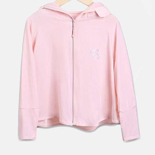 Mädchen Übergangsjacke mit Kapuze und niedlichem Tiermotiv EB