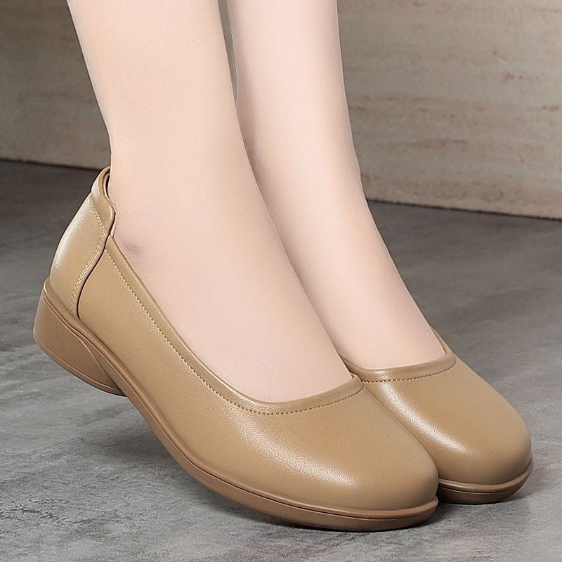 Damen Bequeme Komfort Ballerinas mit ergonomischer Sohle EB