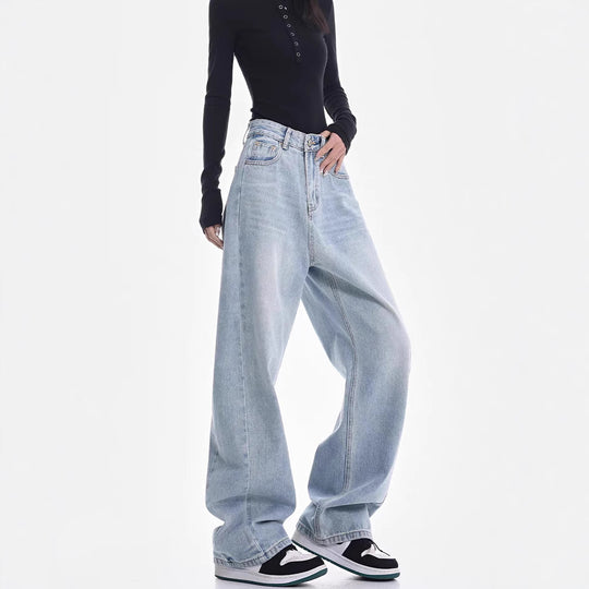 Damen Weite Jeanshose EB